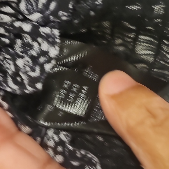 Anthropologie Black and White Smocked Blouse - Picture 11 of 11